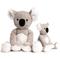 Show in main carousel: fabdog Floppy Koala Squeaky Plush Dog Toy, Gray, Large slide 2 of 5