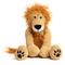 Show in main carousel: fabdog Floppy Lion Squeaky Plush Dog Toy, Gold, Large slide 1 of 4