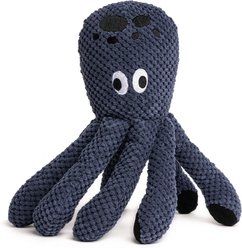fabdog Floppy Octopus Squeaky Plush Dog Toy, Blue, Large slide 2 of 3