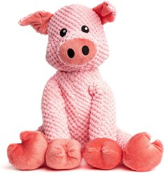 fabdog Floppy Pig Squeaky Plush Dog Toy, Large slide 2 of 3