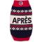 Show in main carousel: fabdog Graphic Apres Dog Sweater, Navy, 14-in slide 1 of 6
