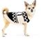 Show in main carousel: fabdog Graphic Mini Check Dog Sweater, Black, 22-in slide 1 of 4
