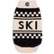 Show in main carousel: fabdog Graphic Mini Check Dog Sweater, Black, 22-in slide 2 of 4