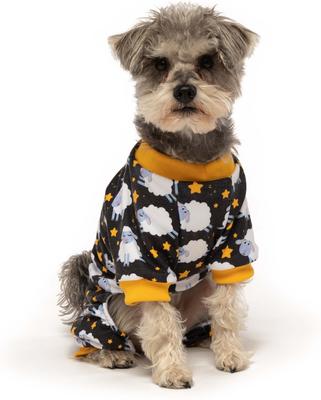 Show full view: fabdog Graphic Sleepy Sheep Dog Pajamas, Multi-color, 22-in slide 1 of 4