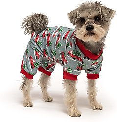 fabdog Graphic X-MAS Truck Dog Pajamas, Multi-color, 20-in slide 2 of 5