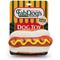 Show in main carousel: fabdog Hot Dog Squeaky Stuffing-Free Plush Dog Toy slide 1 of 2