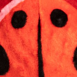 fabdog Lady Bug Faball Squeaky Stuffing-Free Dog Toy, Red, Large slide 2 of 4
