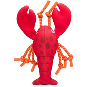 fabdog Lobster Floatie Water Outdoor Plush Dog Toy