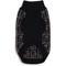 Show in main carousel: fabdog Monogram Graphic Dog Sweater, Black, 18-in slide 3 of 3
