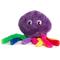 Show in main carousel: fabdog Octopus Faball Squeaky Stuffing-Free Dog Toy, Purple, Large slide 1 of 4