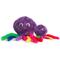 Show in main carousel: fabdog Octopus Faball Squeaky Stuffing-Free Dog Toy, Purple, Large slide 2 of 4