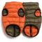Show in main carousel: fabdog Pack N' Go Reversible Solid Dog Puffer Coat, Olive/Orange, 12-in slide 2 of 4