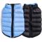 Show in main carousel: fabdog Pack N' Go Reversible Solid Dog Puffer Coat, Powder Blue/Black, 12-in slide 1 of 5