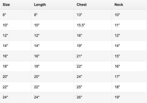 Show full view: fabdog Pack N' Go Reversible Solid Dog Puffer Coat, Red/Navy, 14-in slide 4 of 5