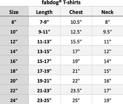 fabdog "Pizza Is My Cardio" Dog & Cat T-Shirt, 20-in slide 2 of 6