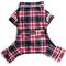 Show in main carousel: fabdog Christmas Plaid Flannel Dog Pajamas, Blue, 32-in slide 1 of 1