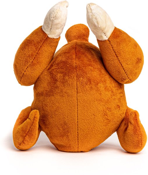 fabdog Rotisserie Chicken Squeaky Plush Dog Toy
