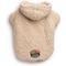 Show in main carousel: fabdog Sherpa Solid Dog Hoodie, Cream, 22-in slide 2 of 5