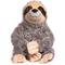 Show in main carousel: fabdog Sloth Fluffy Tough Squeaky Plush Dog Toy, Brown, Small slide 1 of 4