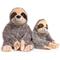 Show in main carousel: fabdog Sloth Fluffy Tough Squeaky Plush Dog Toy, Brown, Small slide 2 of 4
