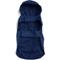 Show in main carousel: fabdog Snap N' Go Dog Raincoat, Navy, 3X-Large slide 2 of 5