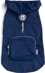 fabdog Snap N' Go Dog Raincoat, Navy, X-Large
