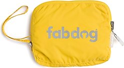 fabdog Snap N' Go Dog Raincoat, Yellow, Medium slide 2 of 4