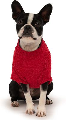 Show full view: fabdog Solid Super Soft Modal Dog Pajamas, Red, 10-in slide 6 of 6