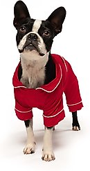 fabdog Solid Super Soft Modal Dog Pajamas, Red, 20-in