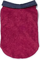 fabdog Terry Cloth Cabana Dog Shirt, Nantucket Red, 12-in slide 2 of 2
