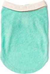 fabdog Terry Cloth Cabana Dog Shirt, Seafoam, 20-in slide 2 of 2