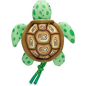 fabdog Turtle Floatie Water Outdoor Plush Dog Toy