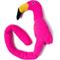 Show in main carousel: fabdog Twisty Flamingo Squeaky Plush Dog Toy, Pink, 5-ft slide 1 of 4