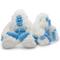 Show in main carousel: fabdog Yeti Fluffy Tough Squeaky Plush Dog Toy, White, Small slide 2 of 4