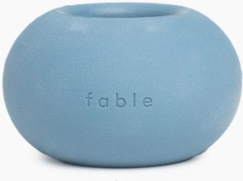 Show full view: Fable Pets Armadillo Tough Treat Dispenser Dog & Cat Toy, Navy, Small slide 6 of 7