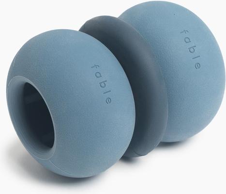 Show full view: Fable Pets Armadillo Tough Treat Dispenser Dog & Cat Toy, Navy, Small slide 2 of 7