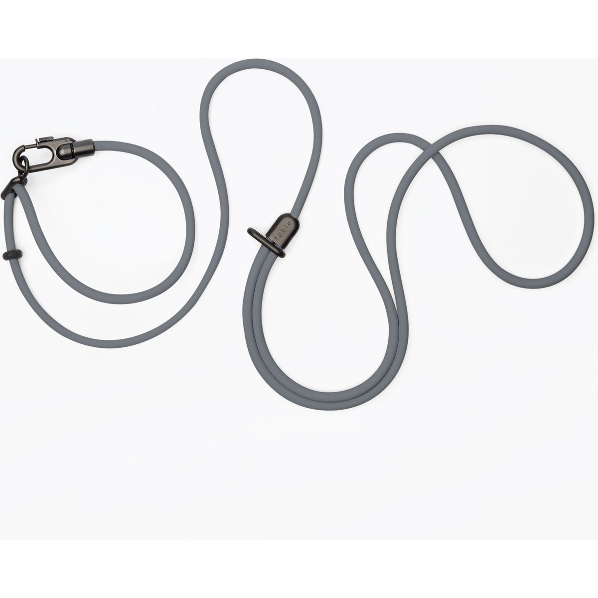 Fable Pets Magic Link Hands-Free Dog Leash, Slate, Small/Medium
