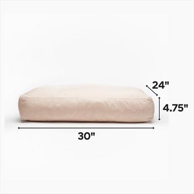 Show full view: Fable Pets Memory Foam Cat & Dog Bed, Rose Dust, Medium slide 4 of 4