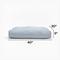 Show in main carousel: Fable Pets Memory Foam Cat & Dog Bed, Silver Blue, Large/X-Large slide 4 of 4