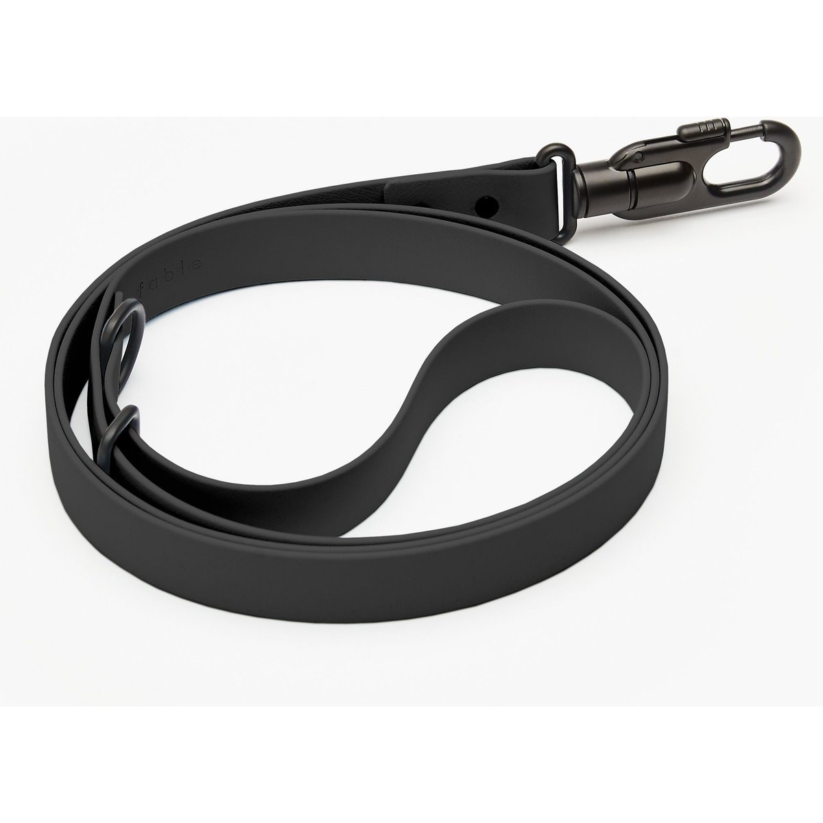Fable Pets Signature Dog Leash, Black, Small/Medium