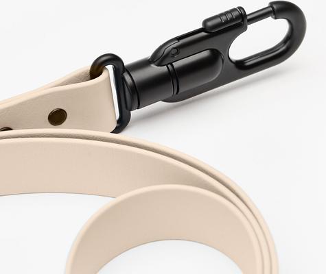 Show full view: Fable Pets Signature Dog Leash, Blush, Small/Medium slide 3 of 4