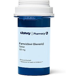 Famciclovir (Generic) Tablets, 125-mg, 1 tablet