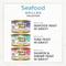 Show in main carousel: Fancy Feast Adult Grilled Seafood Feast Variety Pack in Gravy Wet Cat Food, 3-oz can, case of 30 slide 3 of 14