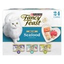 Fancy Feast Adult Grilled Seafood Feast Variety Pack in Gravy Wet Cat Food, 3-oz, case of 24