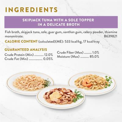 Show full view: Fancy Feast Appetizers Grain-Free Variety Pack Wet Cat Food, 1.1-oz tray, case of 12 slide 6 of 11