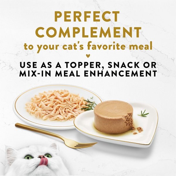Fancy Feast Appetizers White Meat Chicken in a Savory Tuna Broth Lickable Cat Treats