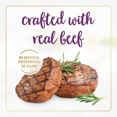 Show full view: Fancy Feast Beef Feast Classic Pate Senior 7+ Canned Cat Food, 3-oz can, case of 24 slide 6 of 11