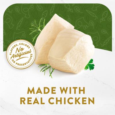 Show full view: Fancy Feast Chicken Collection Broths Variety Pack Supplemental Lickable Wet Cat Food Pouches, 1.4-oz, case of 12 slide 3 of 9