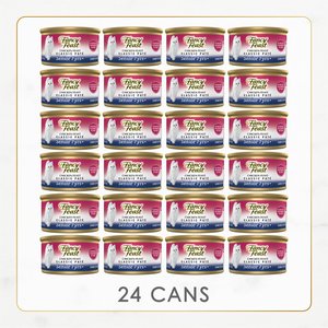 Fancy Feast Chicken Feast Pate Senior 7+ Canned Cat Food, 3-oz can, case of 24