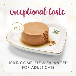 Fancy Feast Chicken Feast Pate Senior 7+ Canned Cat Food, 3-oz can, case of 24